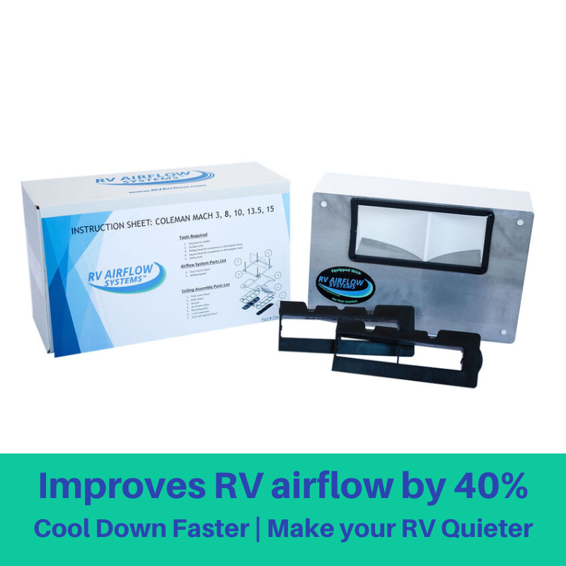 RV Airflow for Coleman Mach 8