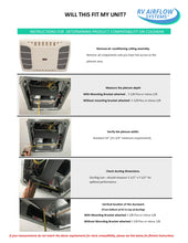 Load image into Gallery viewer, RV Airflow for Coleman Mach 3, 10, 15, Q
